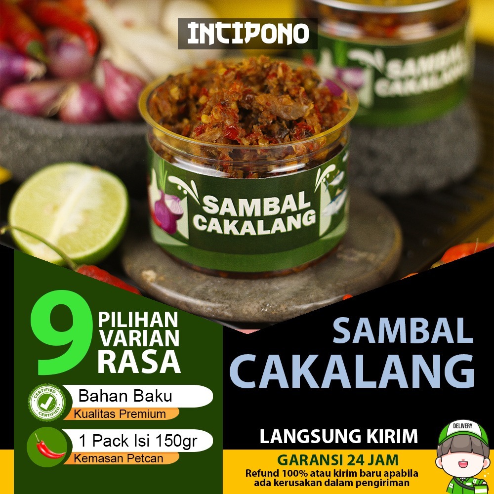 

Incipono Sambal Cakalang 1 Pack Isi 120gr Halal Premium