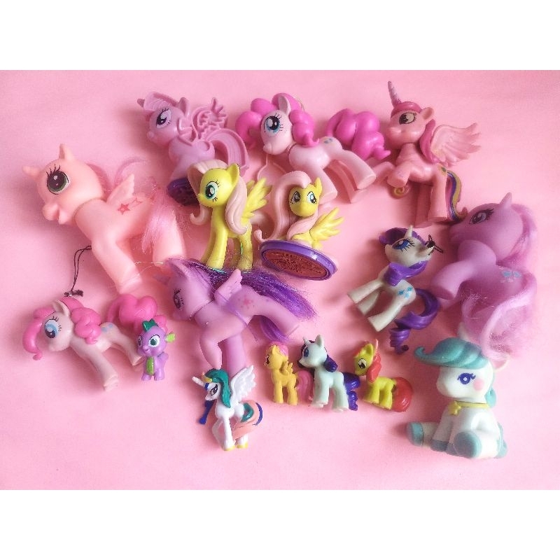 Action Figure My Little Pony McD  (2/11/25) Mainan Anak Perempuan Bekas Kuda Poni Unicorn