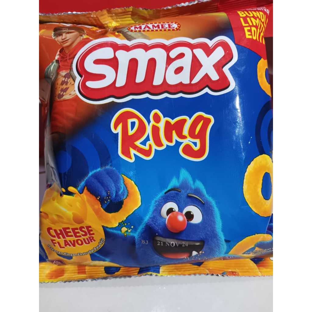 

Smax Ring Keju 40G / SNACK SMAX RING CHEESE