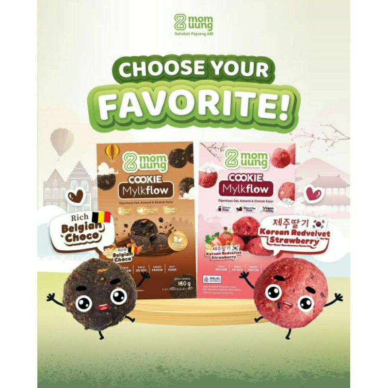 MOM UUNG COOKIE ASI BOOSTER MYLKFLOW