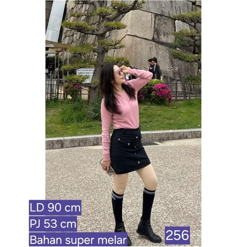 Gi-Ants GC 256 Atasan Cardigan giants lengan panjang giants Bkk Thailand kaos  knit