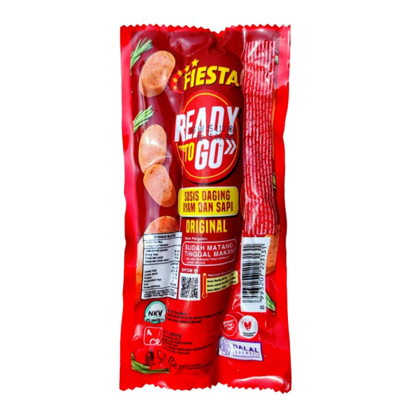 

Fiesta Ready to Go Sosis Original 65gr