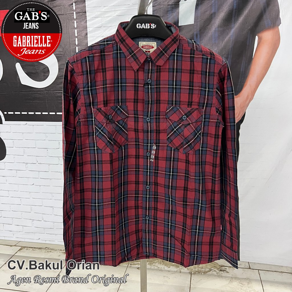 Kemeja Pria Gab's Gabrielle GBL Original - Size S