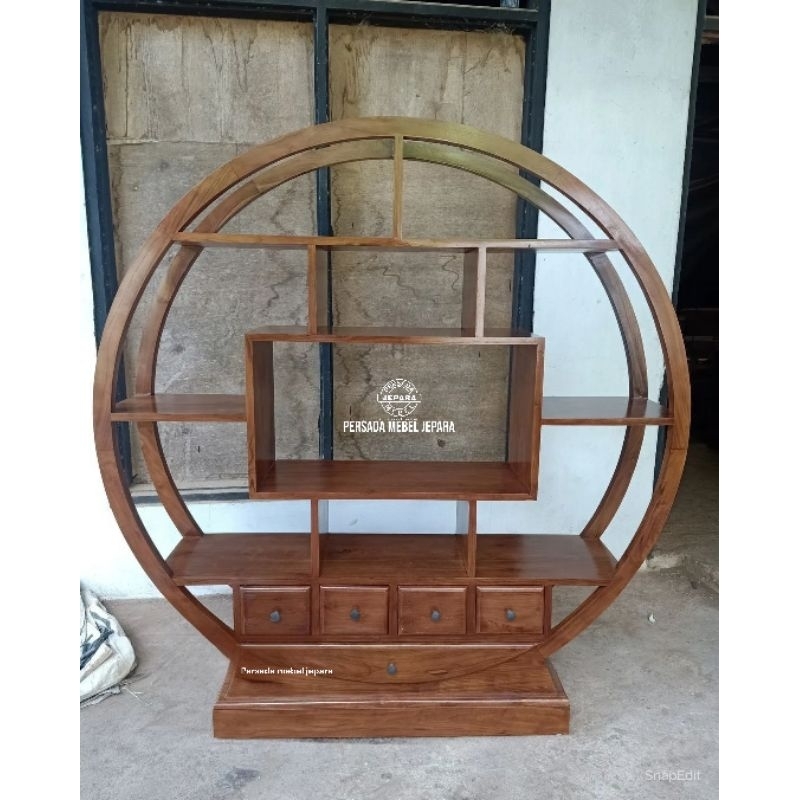 Partisi jati minimalis / Seketsel jati minimalis / Partisi / Seketsel / Penyekat ruangan / Pembatas 