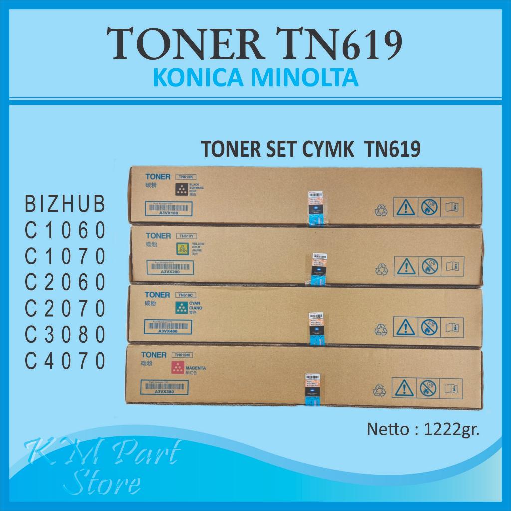 Toner TN619 Konica Minolta - CYMK