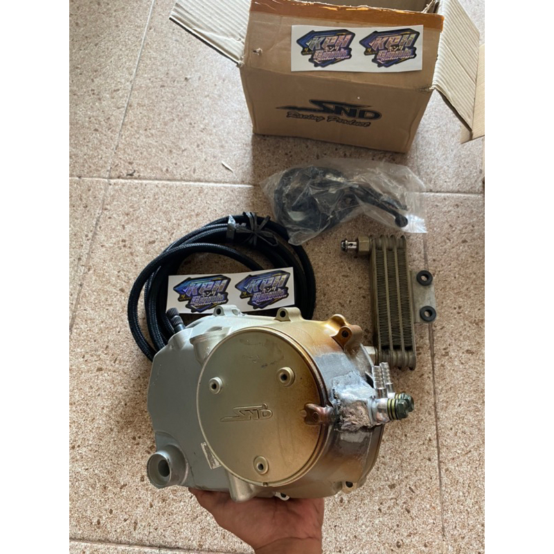 Blok kopling SND supra 125 oil coller