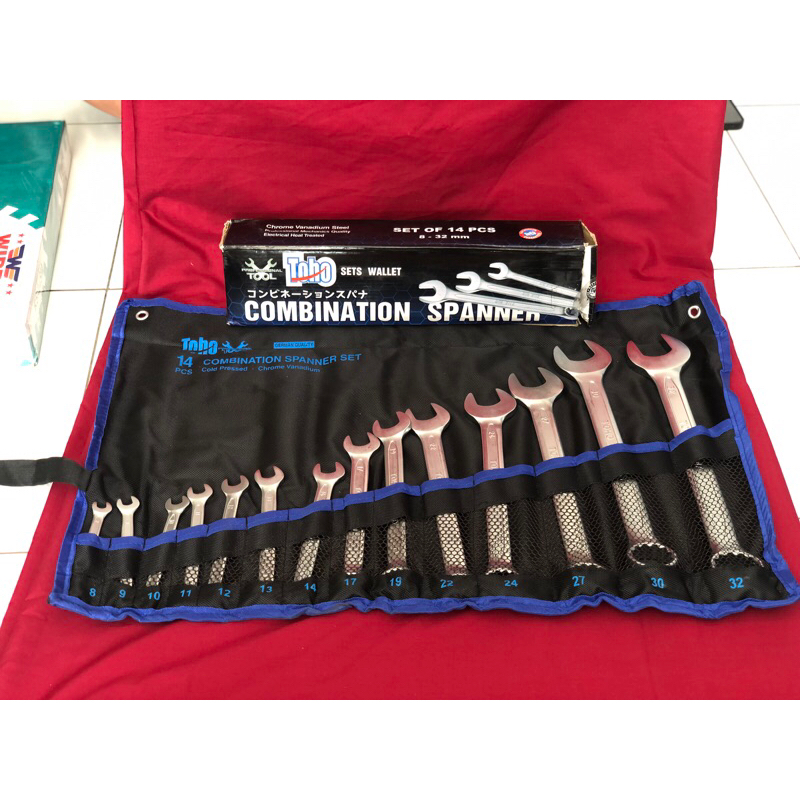 KUNCI RING PAS SET TOHO 11pcs , 14pcs