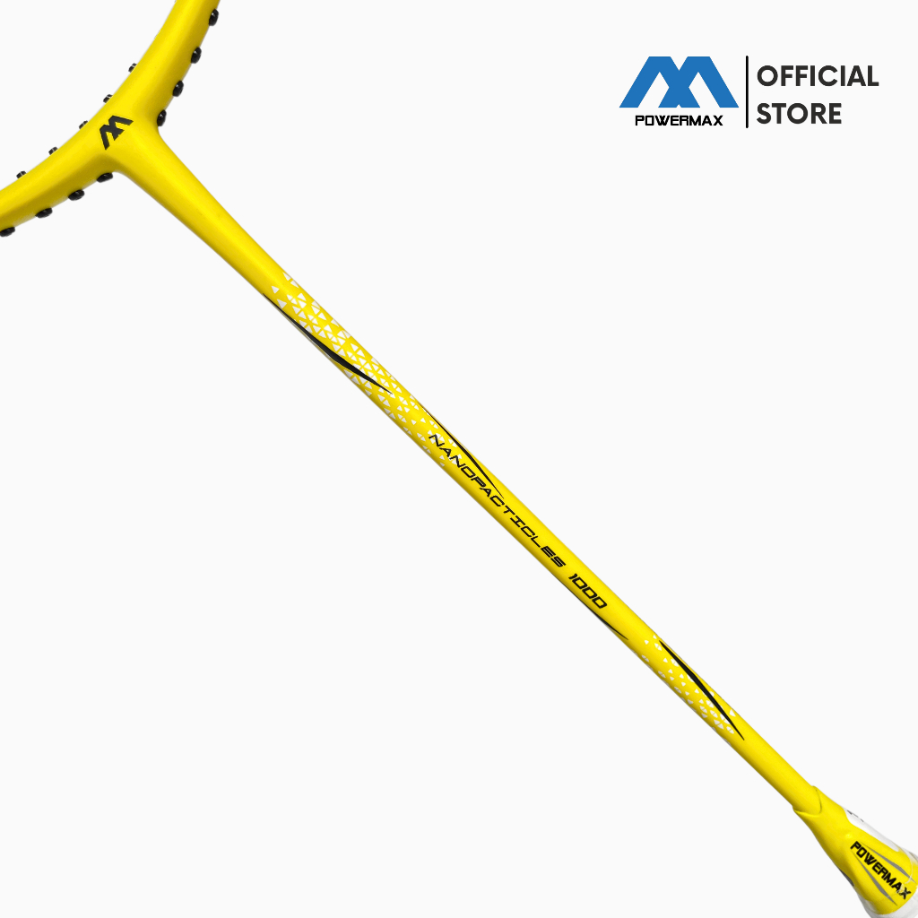 BESTPROMO BEST SALE POWERMAX RAKET BADMINTON NANOPARTICLES 1000 FRAME BULUTANGKIS 4U 36 LBS HEAD