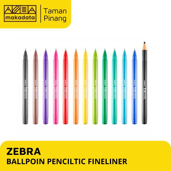 

BALLPOINT / FINELINER ZEBRA PENCILTIC (1 PCS)