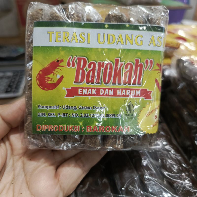 

Terasi /Belacan Udang Barokah enak dan Harum
