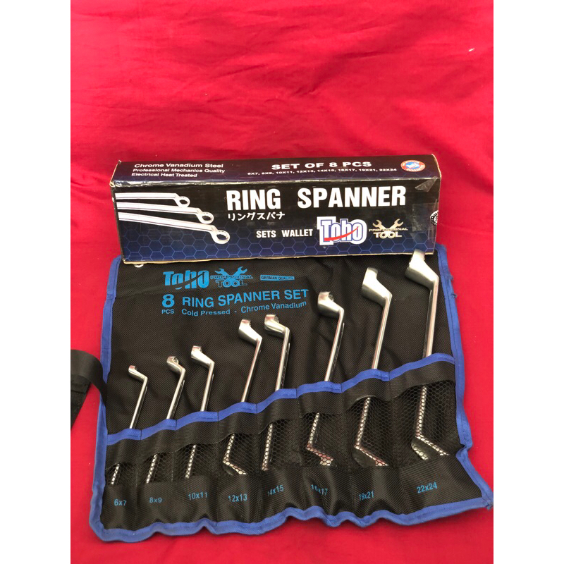 KUNCI RING SET TOHO 8pcs