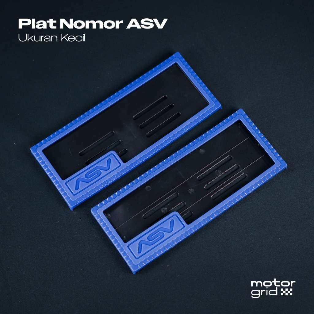 Plat Nomor ASV Ukuran Kecil
