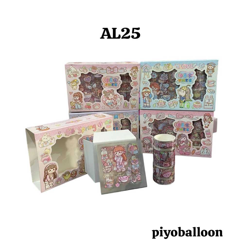 

Sticker roll sanrio/sticker momo (AL25)