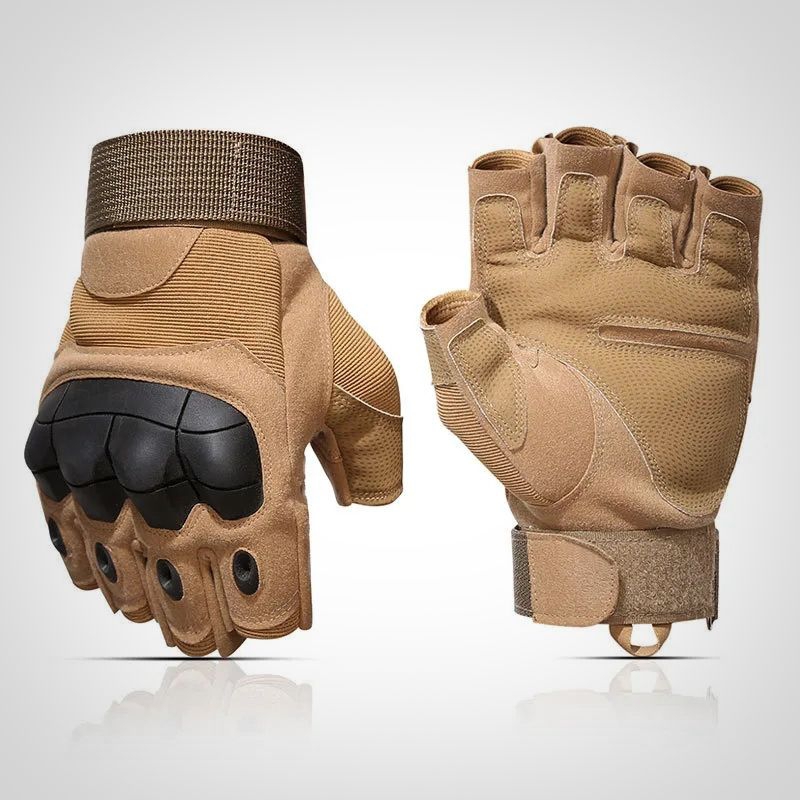 Sarung tangan militer sport TNI Brimob polri tactical gloves hitam hijau green cokelat tan sarung ta