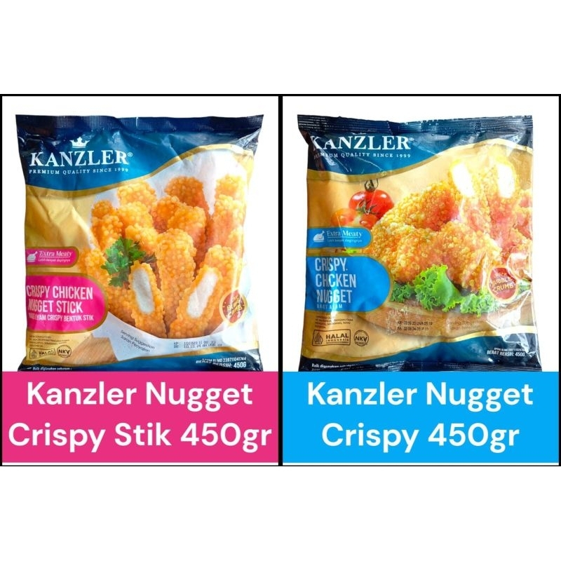 

Kanzler Crispy Chicken Nugget 450gr Nuget Ayam