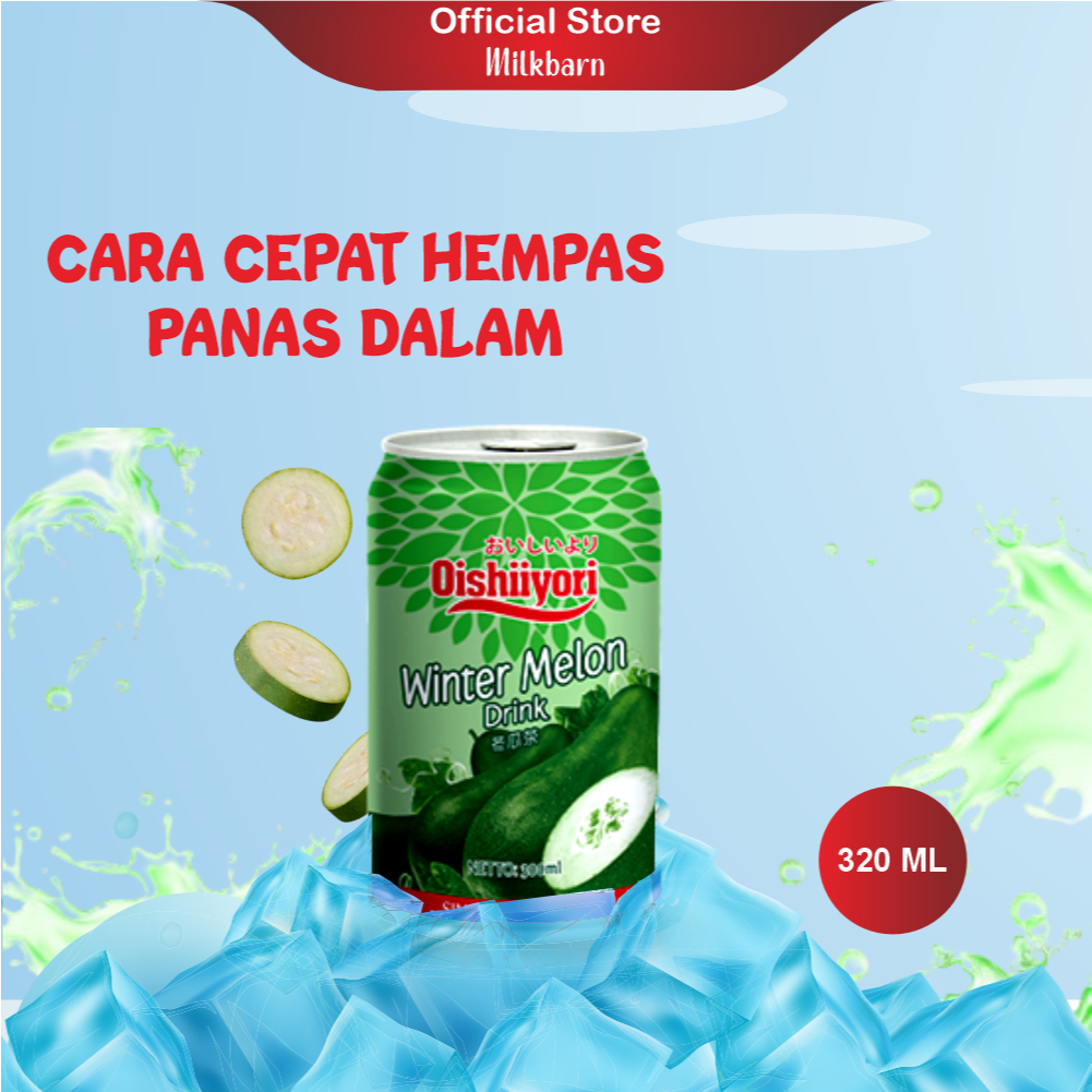 Oishiiyori Minuman Kaleng Sari Buah Kundur 300ml