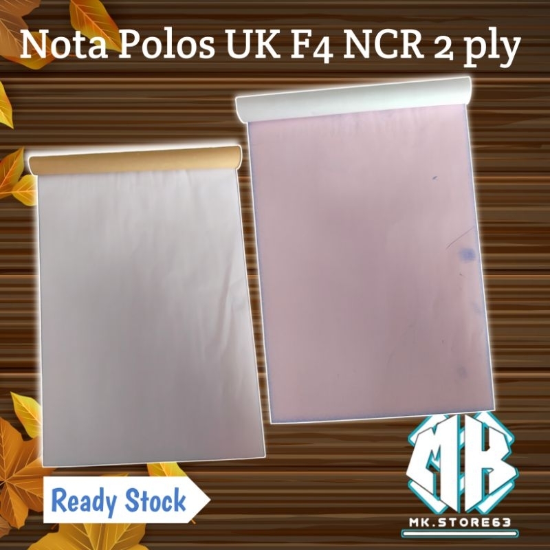 

Nota polosan nota NCR tulis tembus nota polosan F4