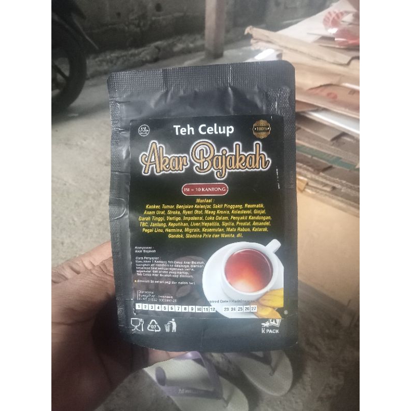 

Teh celup akar Bajakah/Teh herbal akar Bajakah isi 10 pcs