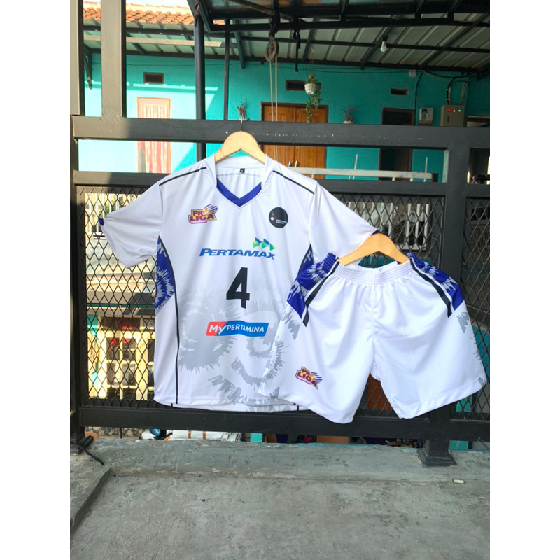 Jersey Voli Proliga Cowo Jakarta Pertamina Pertamax