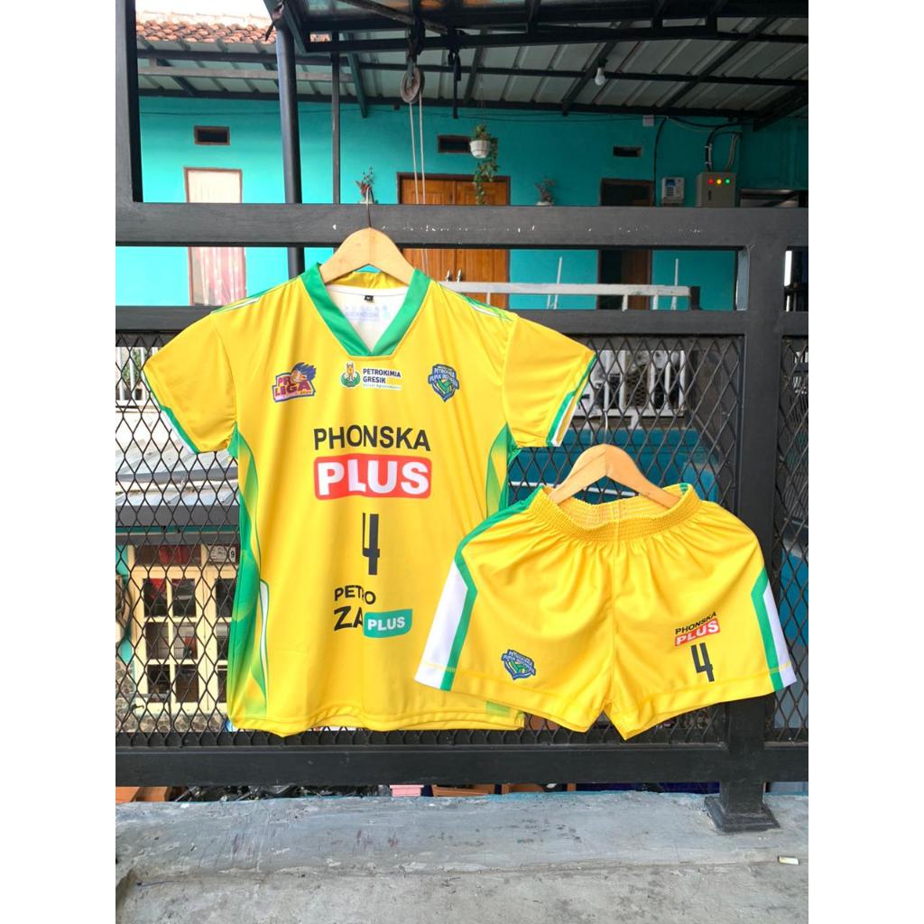 Jersey Voli Proliga Gresik Petrokimia