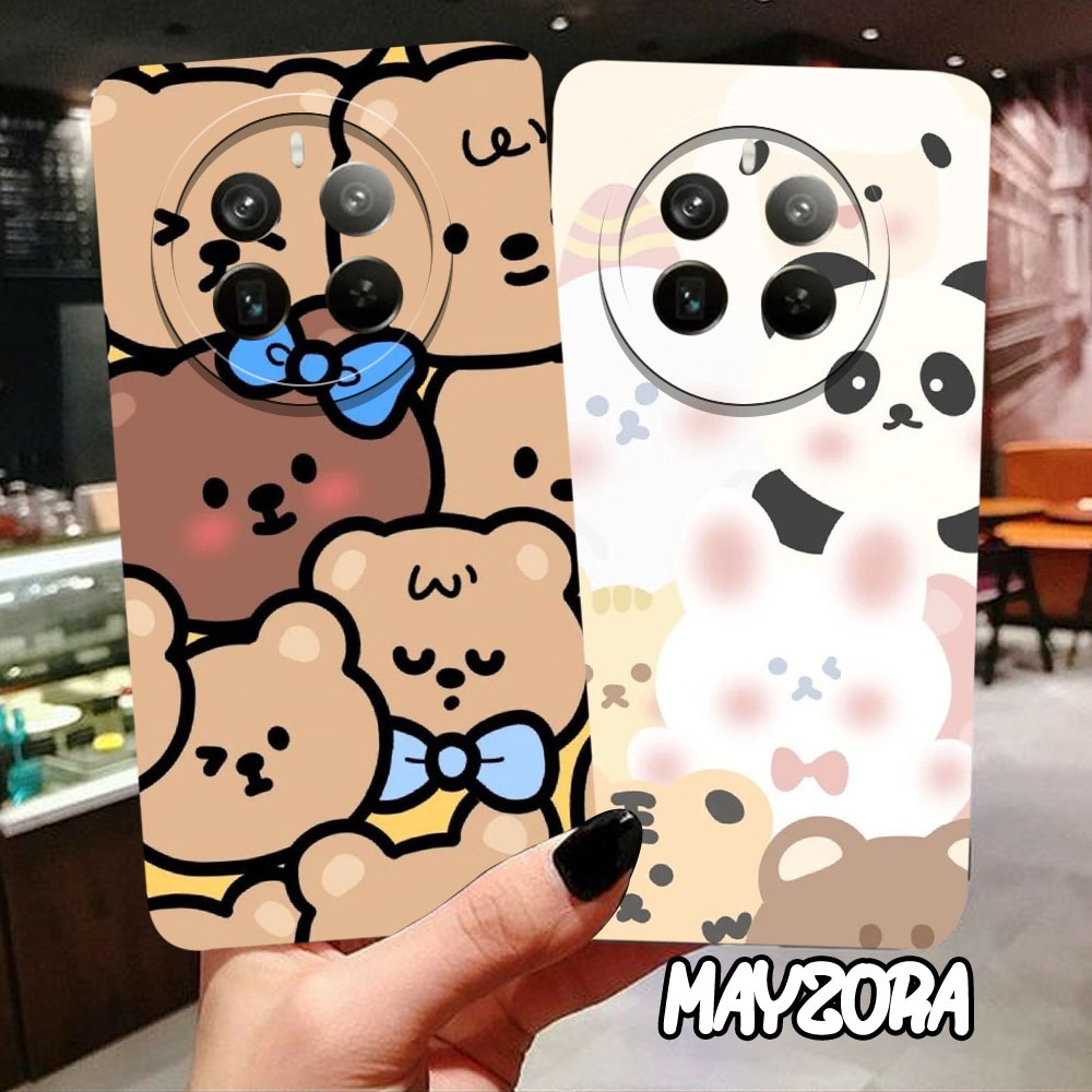 Case pro camera Realme 12 pro Terbaru 2024 -Silikon Realme 12 pro - motif KARTUN - Softcase Realme 1
