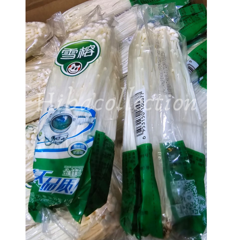 

Jamur Enoki | Jamur Enoki 100gram