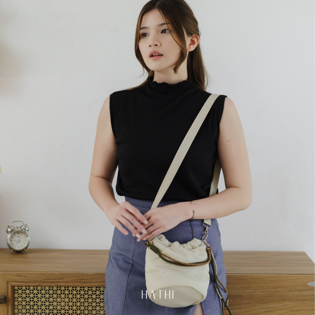 Cloudy Puffy Sling Bag // Sling Bag Puffy // Sling Bag Empuk // Mini Sling Bag