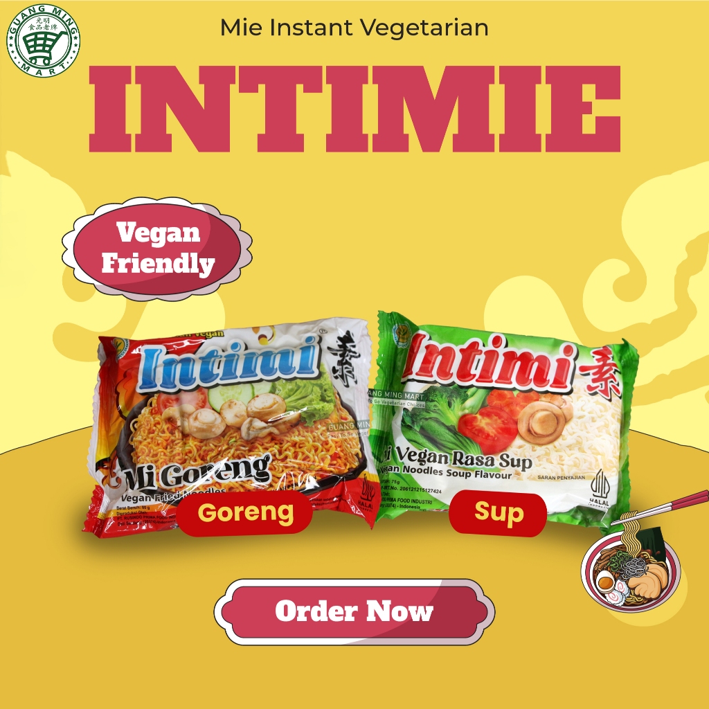 

Intimie Mie Instan Vegetarian Rasa Goreng 75gr