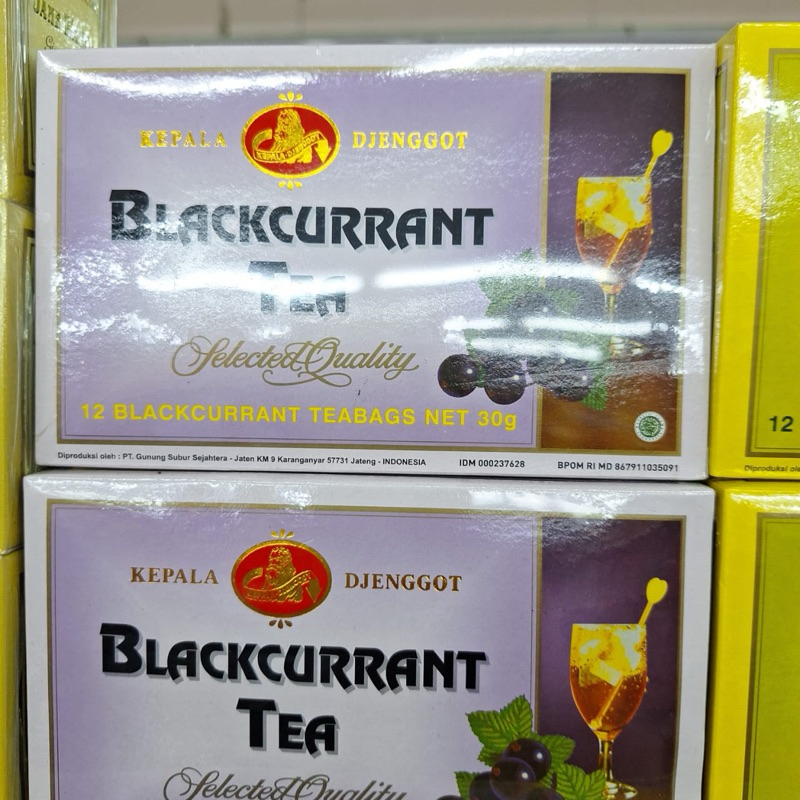 

Kepala Djenggot BlackCurrant Teabags 12’s