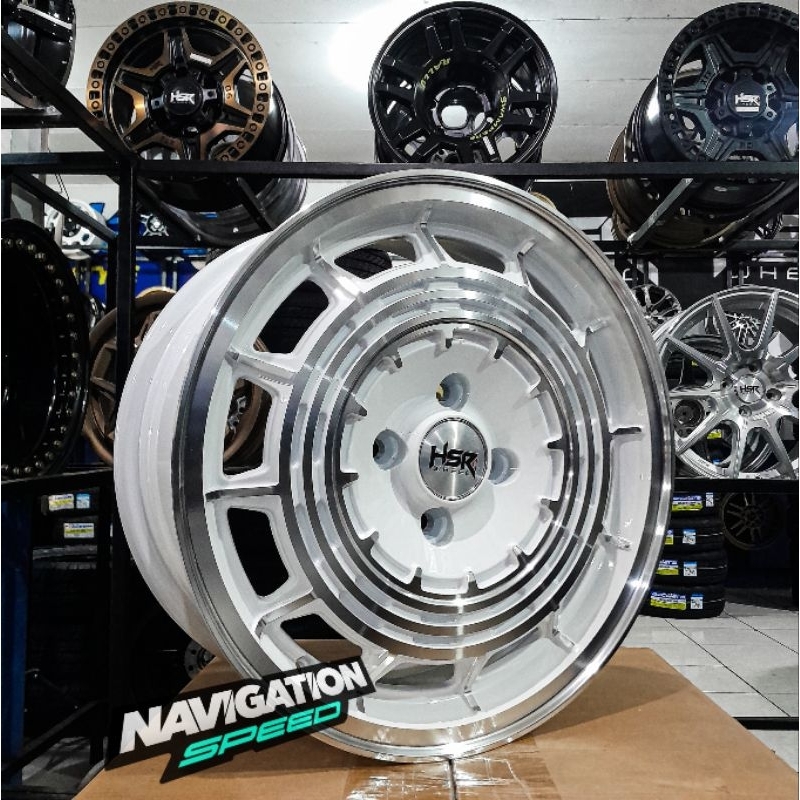 Pelak Velg Terbaru Hsr RTR Ring 15 Jazz, Yaris, Vios, Mobilio, Brio, Sigra dll Ring 15