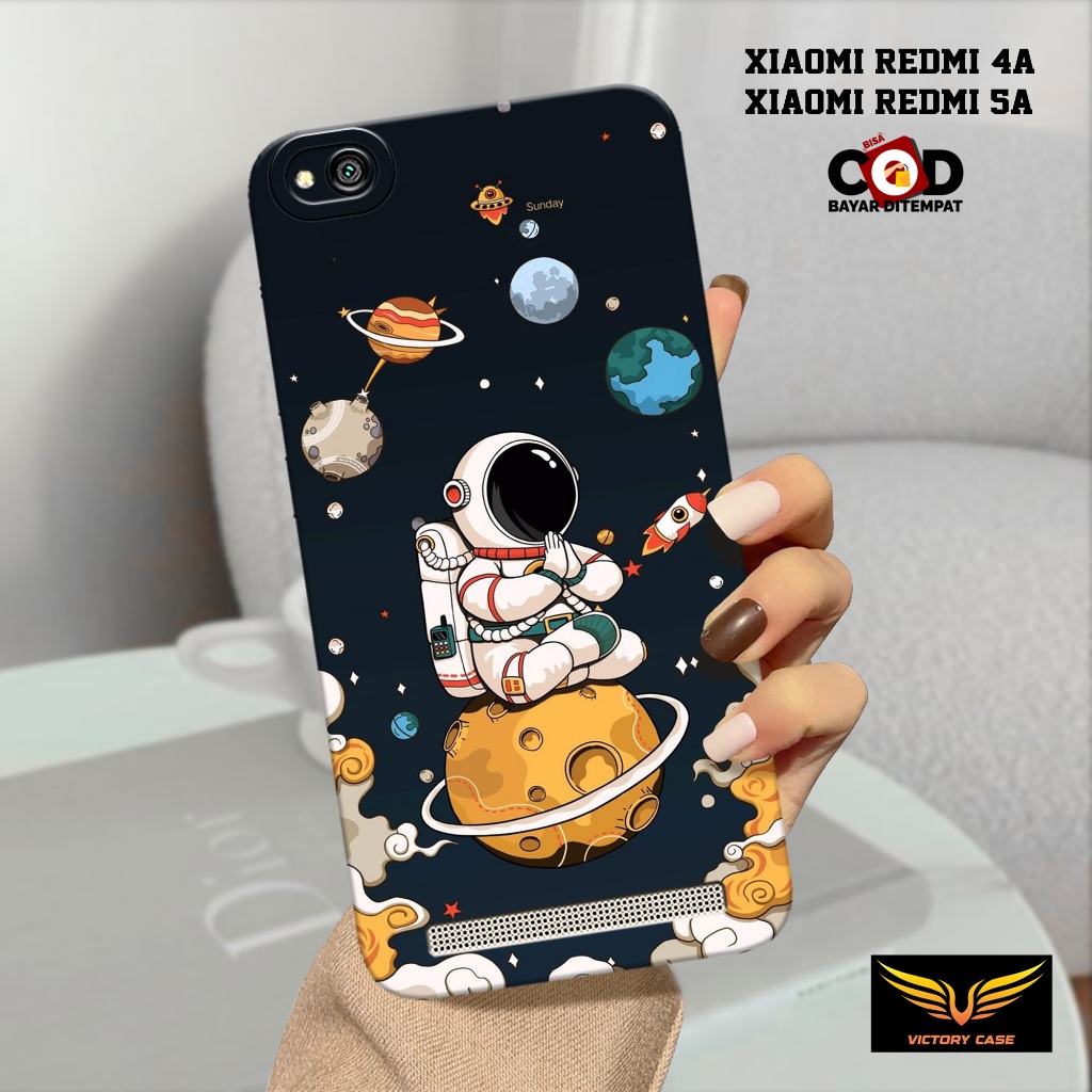Case Xiaomi Redmi 5A / 4A Terbaru - Victory Case - Fashion Case Astronot - Casing Hp Xiaomi Redmi 5A