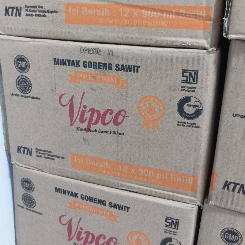 

Minyak Goreng Vipco Grandco 1 Dus
