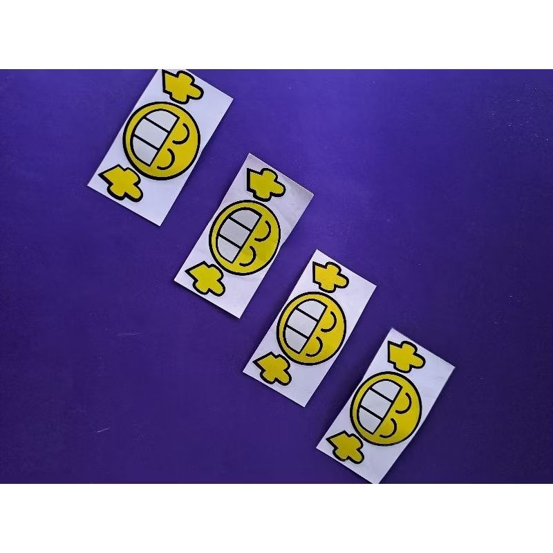 STICKER CUTTING MOTOR JDM LUCU