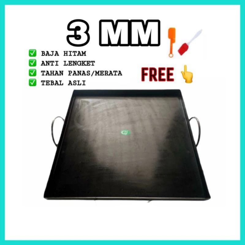 WAJAN ROTI BAKAR / WAJAN KEBAB / WAJAN SOSIS / WAJAN BAJA / PANGGANGAN / MARTABAK / 3MM