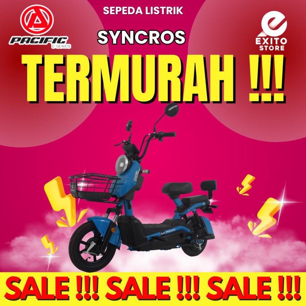 SEPEDA LISTRIK SYNCROS 3.0 PACIFIC EXOTIC SINCROS