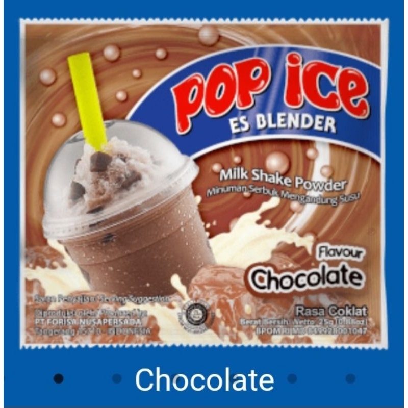 

Pop Ice Renteng Chocolate / Moccacino / Vanilla Blue / Taro / Permen Karet Ecer Harga Grosir