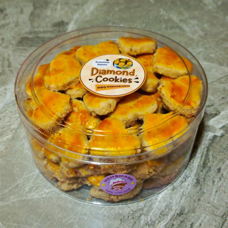 

【 DIAMONDCOOKIES 】Kue Kering Kacang • WISMAN • Premium • Isi 500Gram