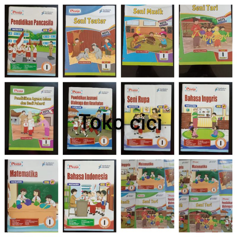 Lks Pindai SD MI Kelas.1 Kur-Merdeka Smt.1 CV.Arya Duta