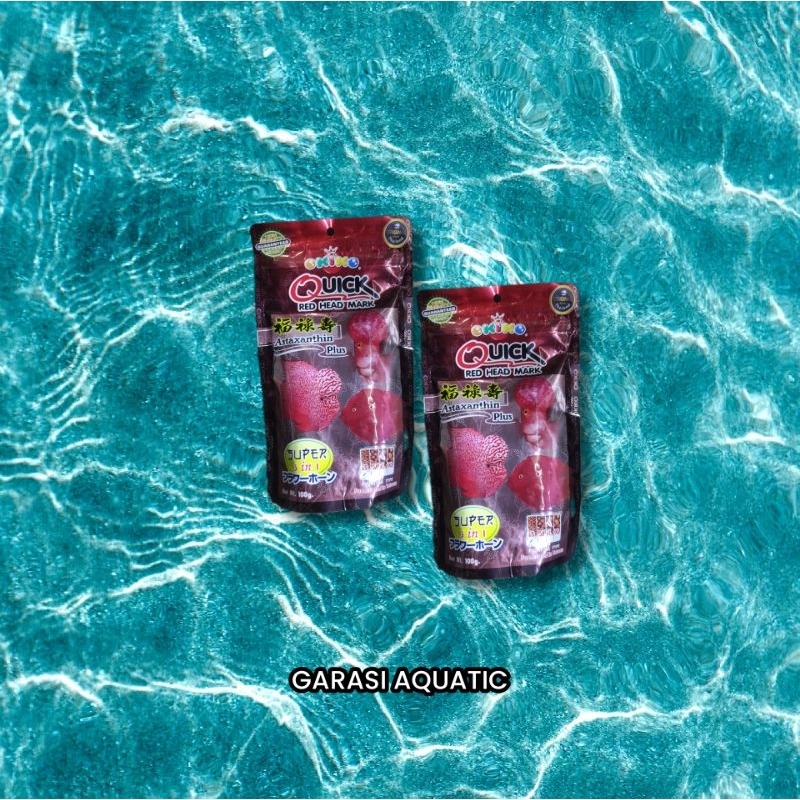 Pelet ikan louhan | OKIKO RED | OKIKO QUICK