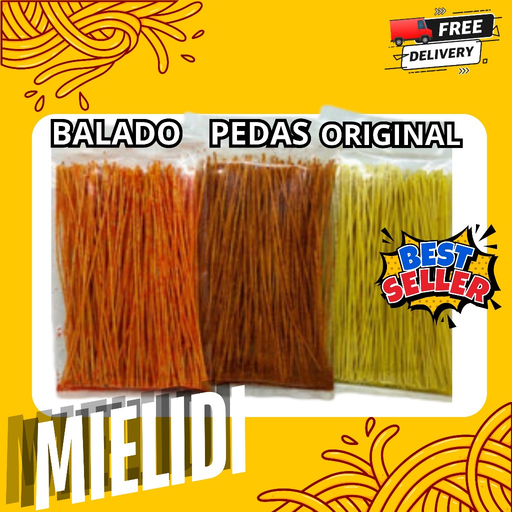 

MIE LIDI MILIDI MIELIDI 3 VARIAN RASA