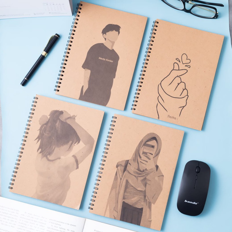 

BUKU SKETSA / BUKU JURNAL / BUKU CRAFT VINTAGE