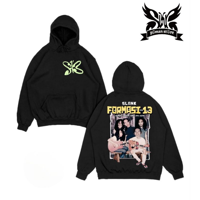 Sweater Hoodie Slank Formasi 13 // Sweater Band Slank F13