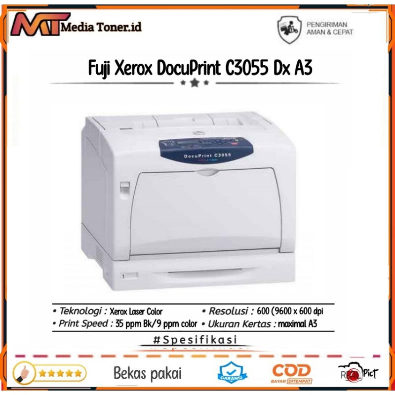 Fuji Xerox Docuprint C3055 Dx Laser Color A3