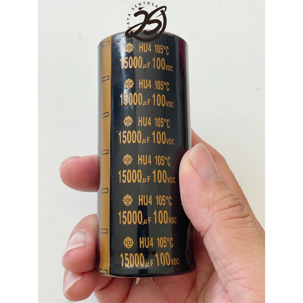 ELCO 15000UF 100V HCG ASLI ORIGINAL CAPACITOR ELCO KAPASITOR ELKO 15000 UF 100 V 15.000UF