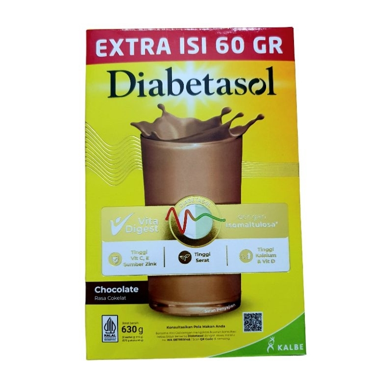 

DIABETASOL 630 GR RASA VANILA DAN COKLAT