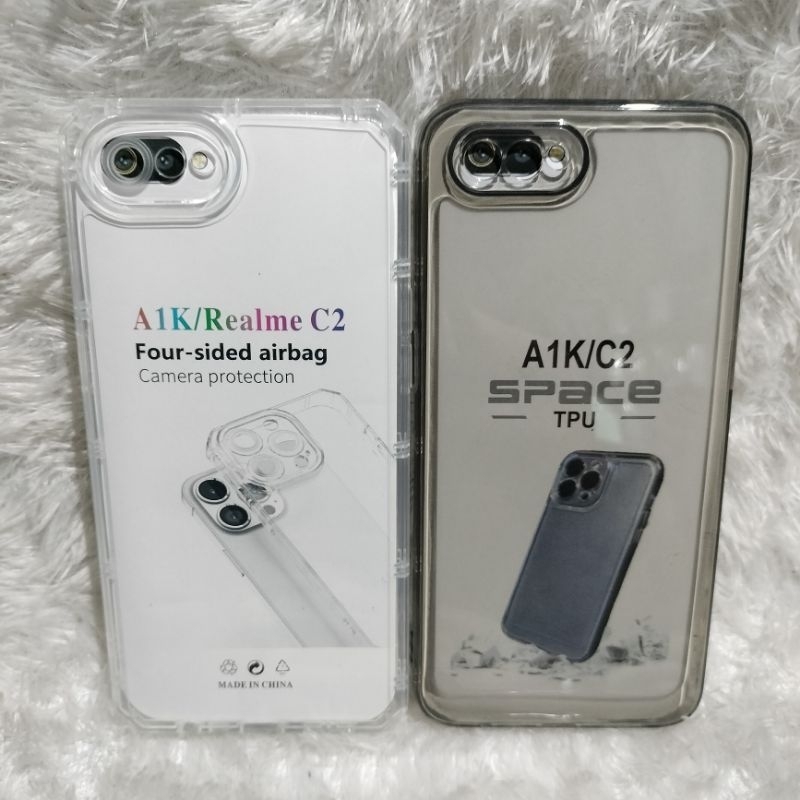 Softcase Casing OPPO A1K Selikon Bening Trasparan Pelindung belakang HP+Camera