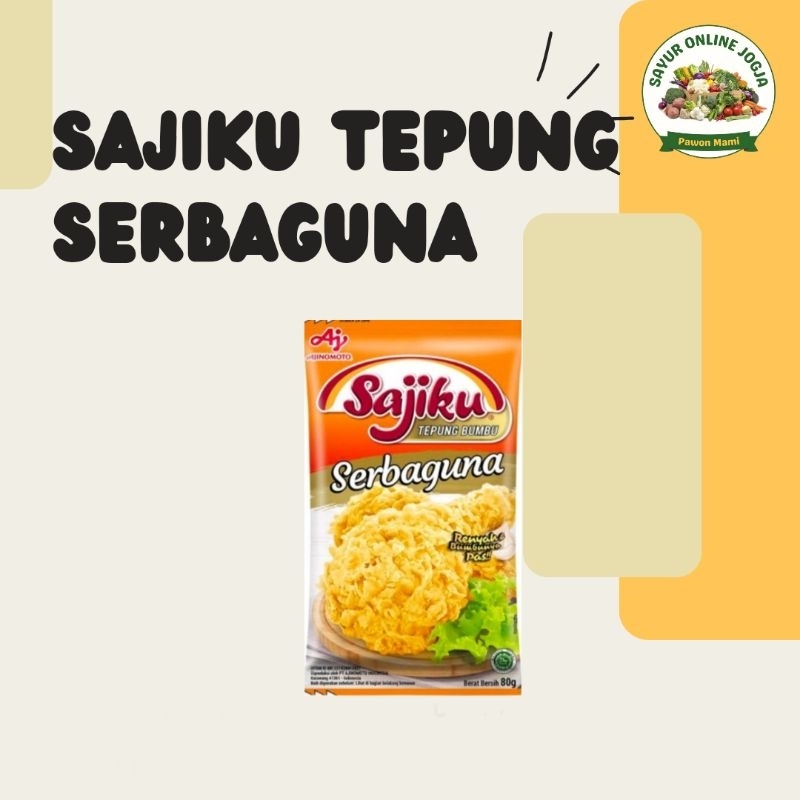 

Sajiku tepung bumbu serbaguna - PAWON MAMI SAYUR ONLINE JOGJA
