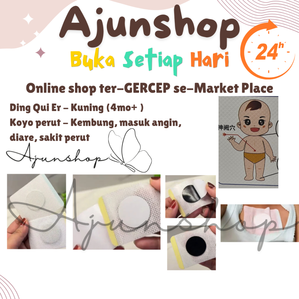 Ding Qui Er Qi Tie Koyo/Plester Anti Masuk Angin sachet