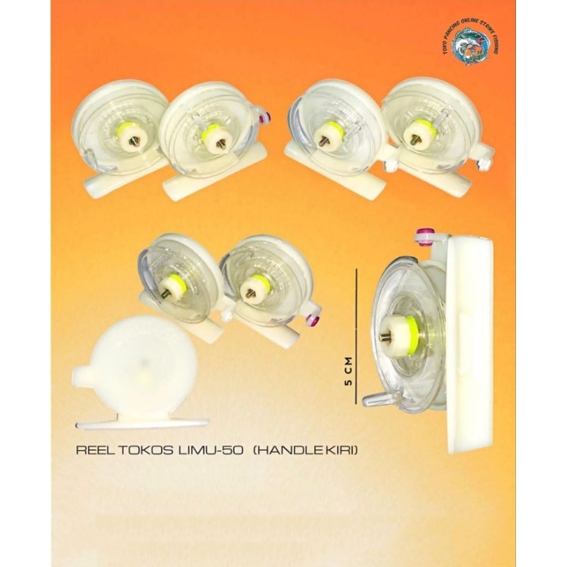 REEL TOKOS LIMU 50 HANDLE KIRI ATAU KANAN