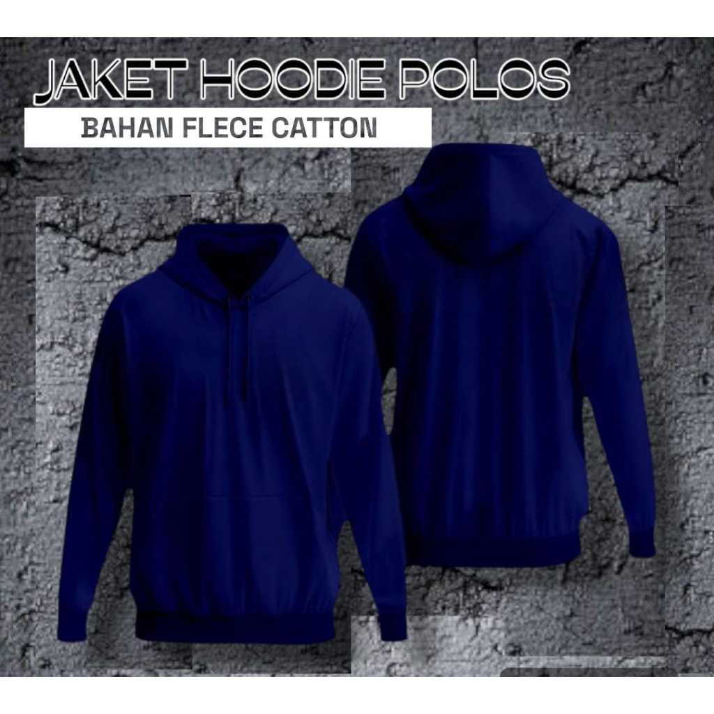 jaket hoodie polos unisex terbaru / jaket polos / sweater polos pria /hoodie polos premium/hoodie po
